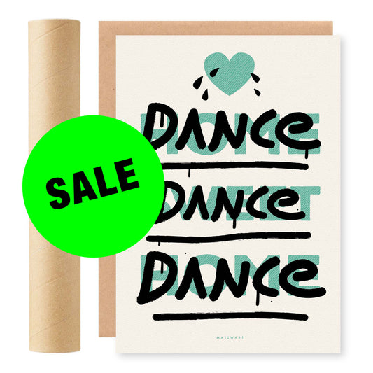 Dance Dance Dance RISO Print
