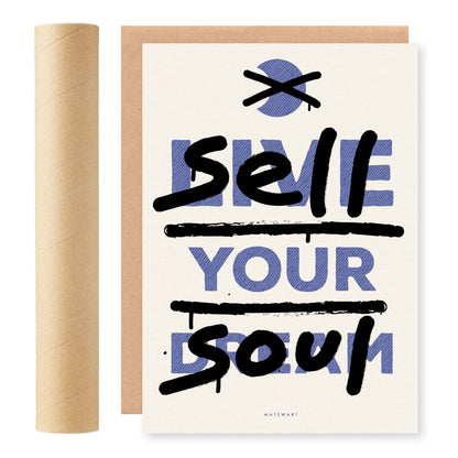 Sell Your Soul RISO Print