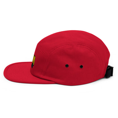 Metro 5-Panel Hat Red