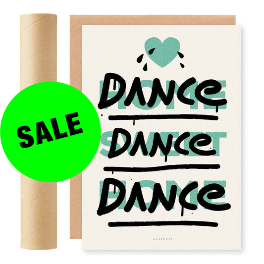 Dance Dance Dance RISO Print