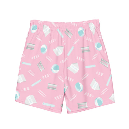 Pony Swim Trunks Pink