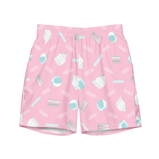 Pony Swim Trunks Pink
