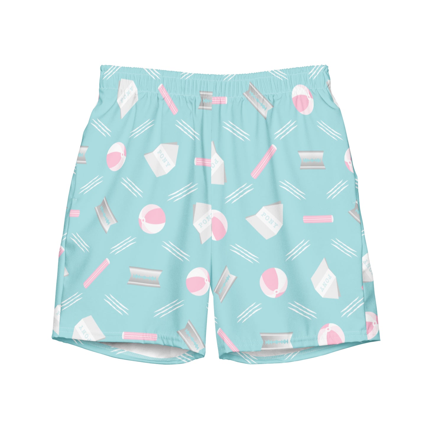 Pony Swim Trunks Blue