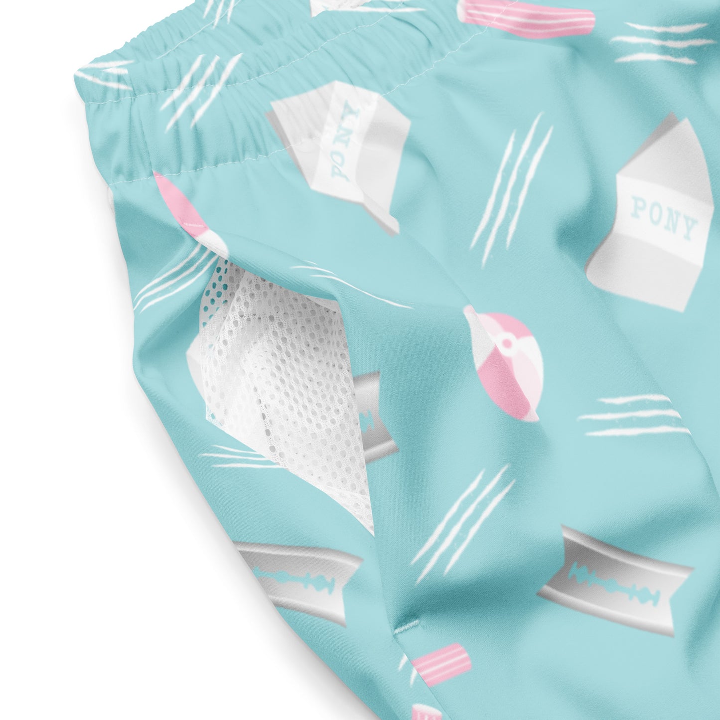 Pony Swim Trunks Blue