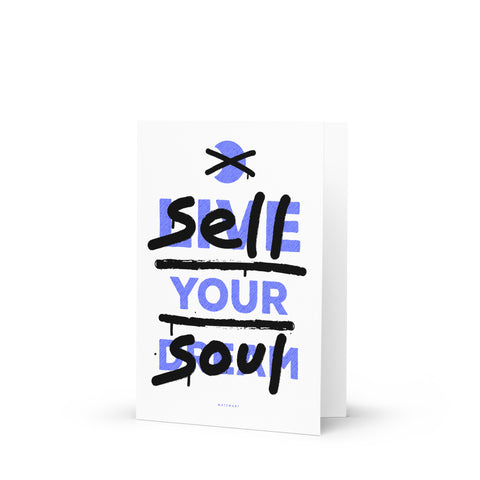 Sell Your Soul Greeting Cards (5pcs)