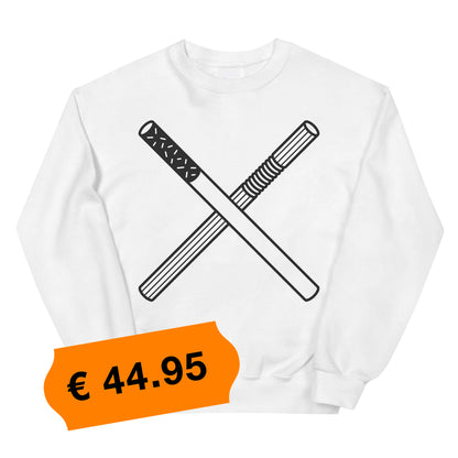 Sip & Smoke Sweater White