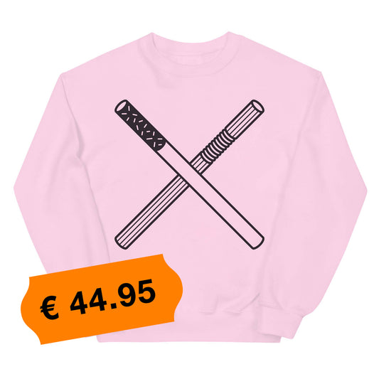 Sip & Smoke Sweater Light Pink